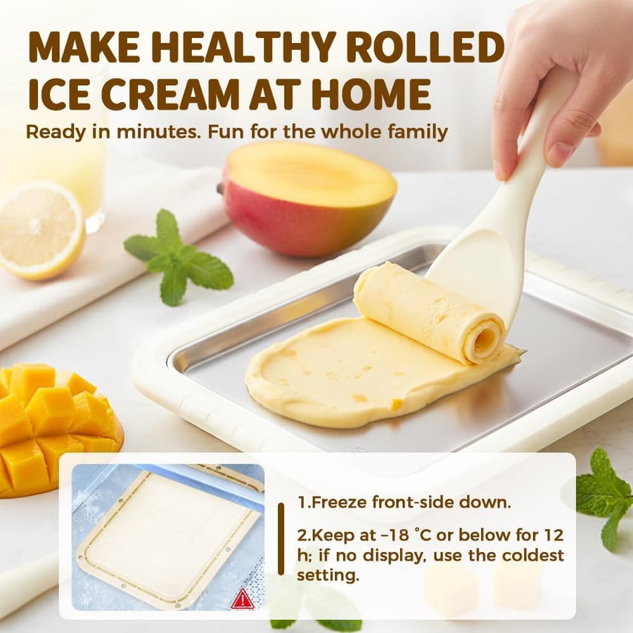 🍦Rolled Ice Cream Maker Kit