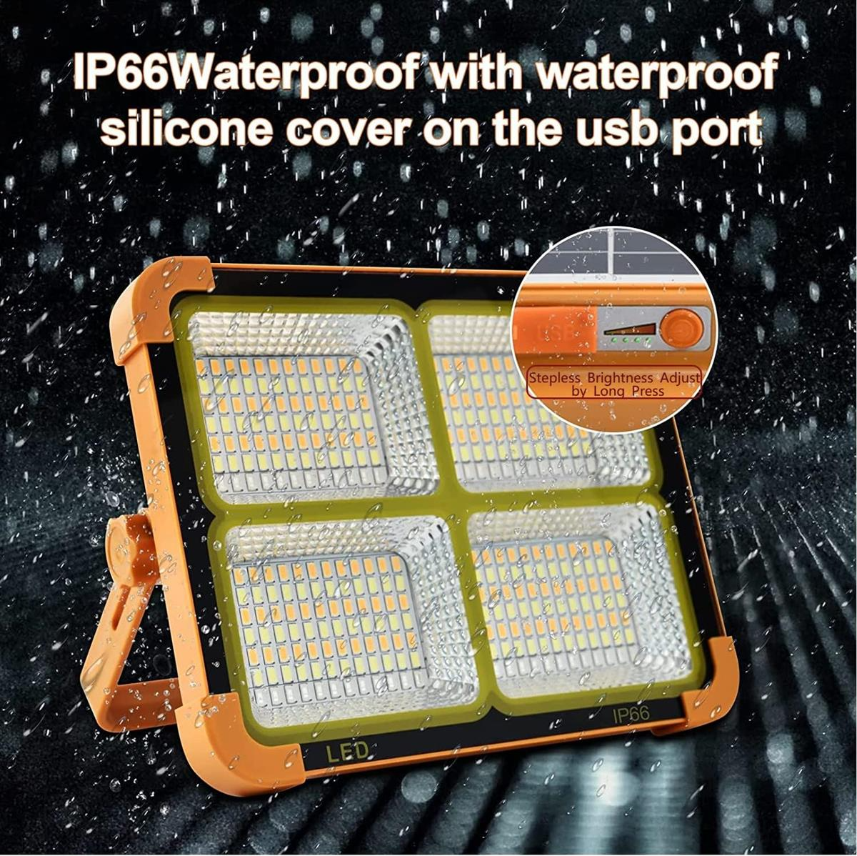 LED Solar Flood Light – Waterproof