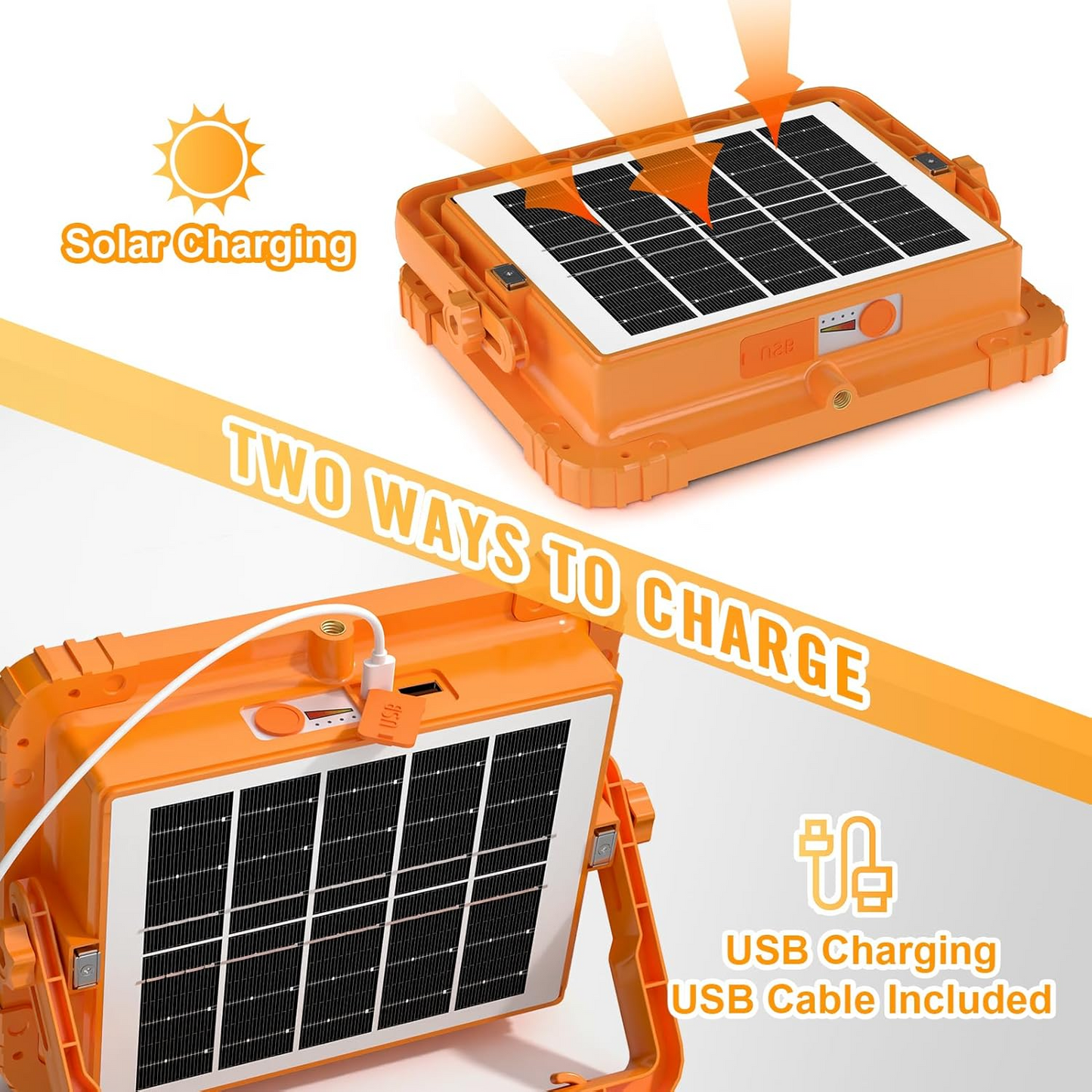 LED Solar Flood Light – Waterproof