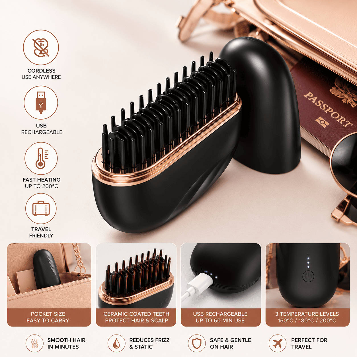 Portable Hair Straightener