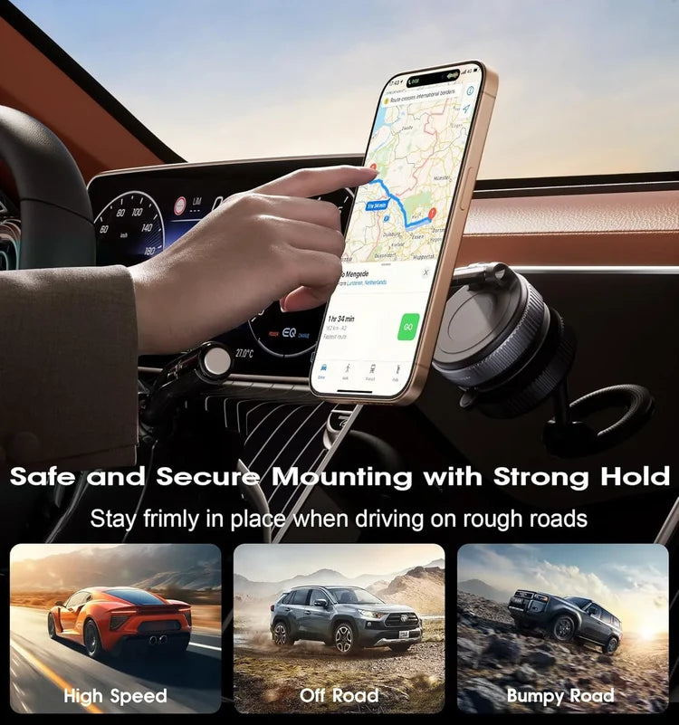 Vacuum Magnetic Phone Holder 360°