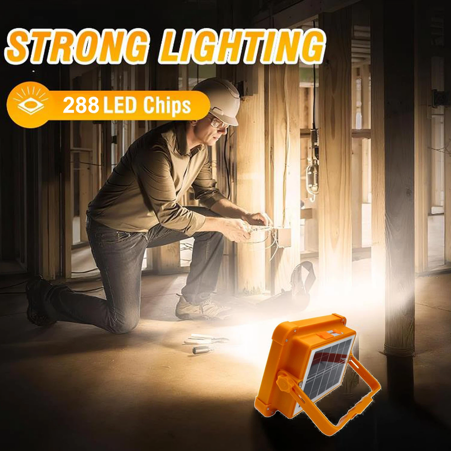 LED Solar Flood Light – Waterproof